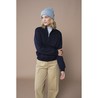 Winter beanie - B45:Dusty Blue, 100% acrylic (Ash, Granite, One Size
